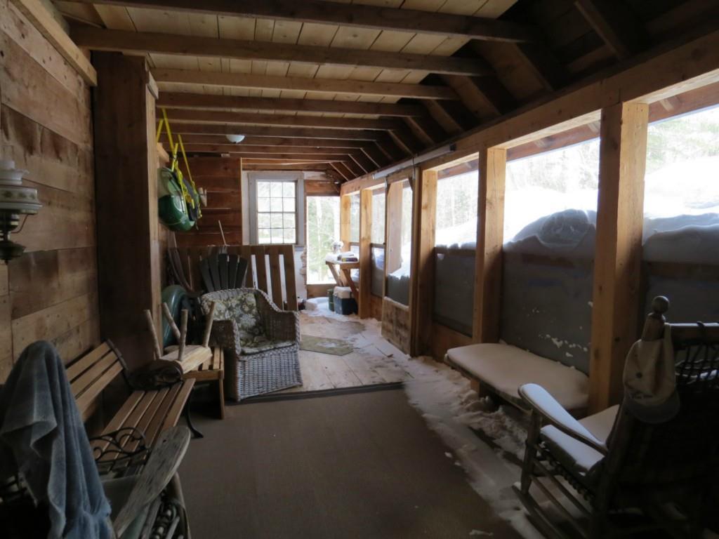 981 Pond Road Mount Vernon, ME 04352 - Photo 28 of 35 Screened in porch area.