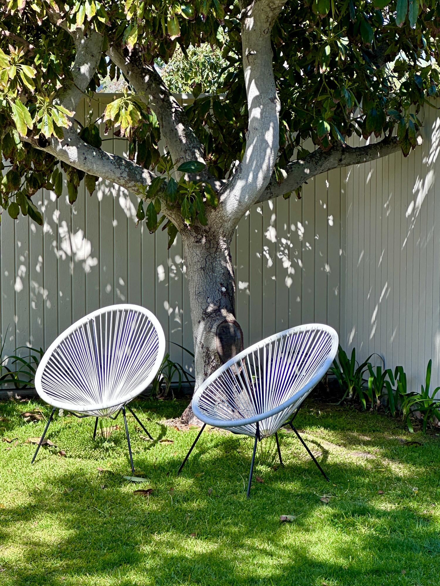 2227 Cliff Drive Santa Barbara, CA 93109 - Photo 24 of 26 a view of a chair and table in the backyard
