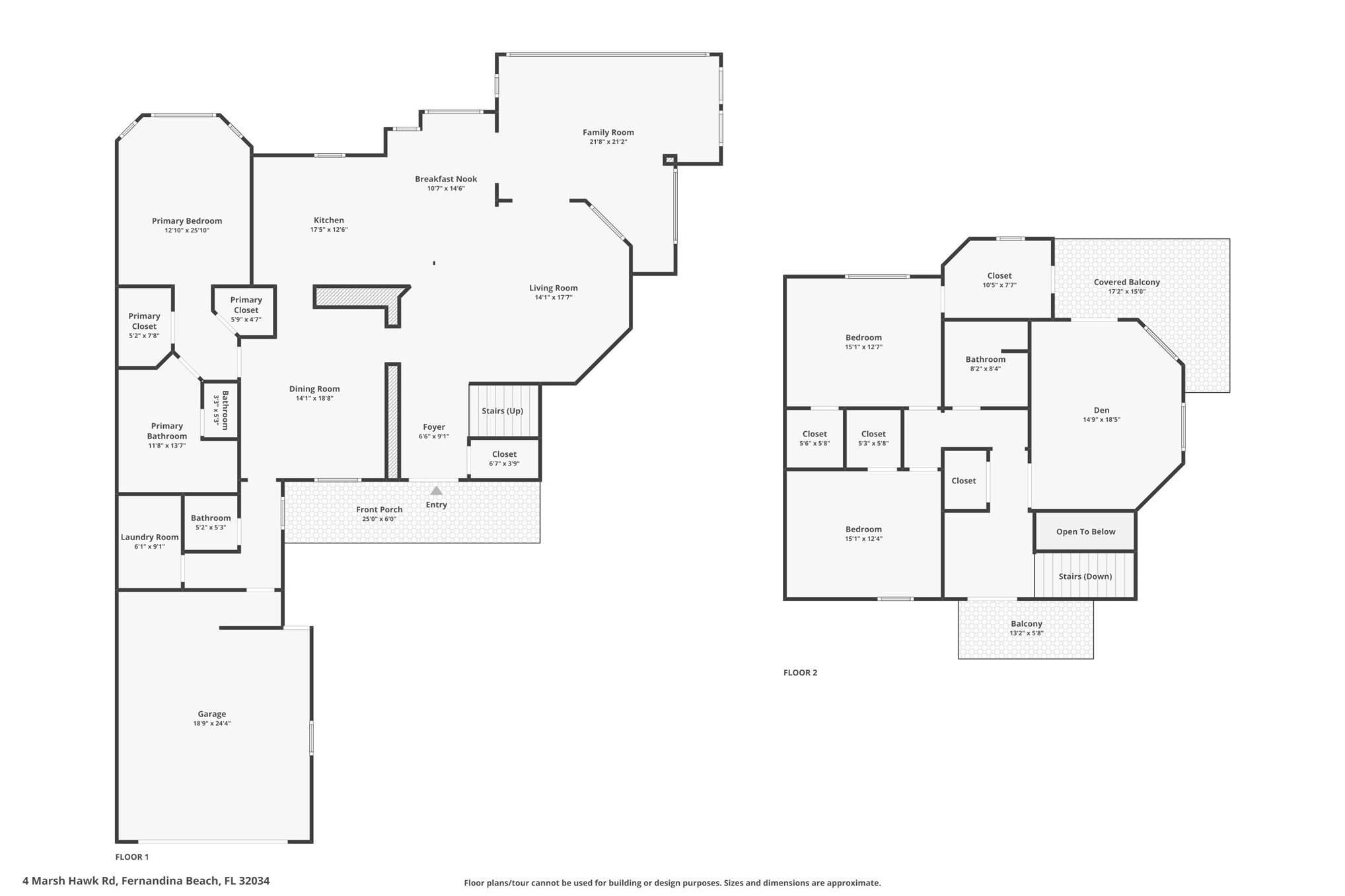 4 Marsh Hawk Road Fernandina Beach, FL 32034 - Photo 47 of 47 Floor Plans