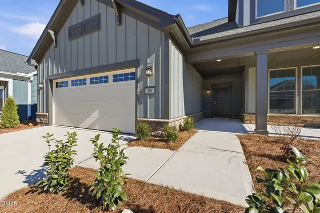 a view of a entryway door front of house