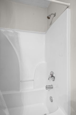 a close up of a bathtub