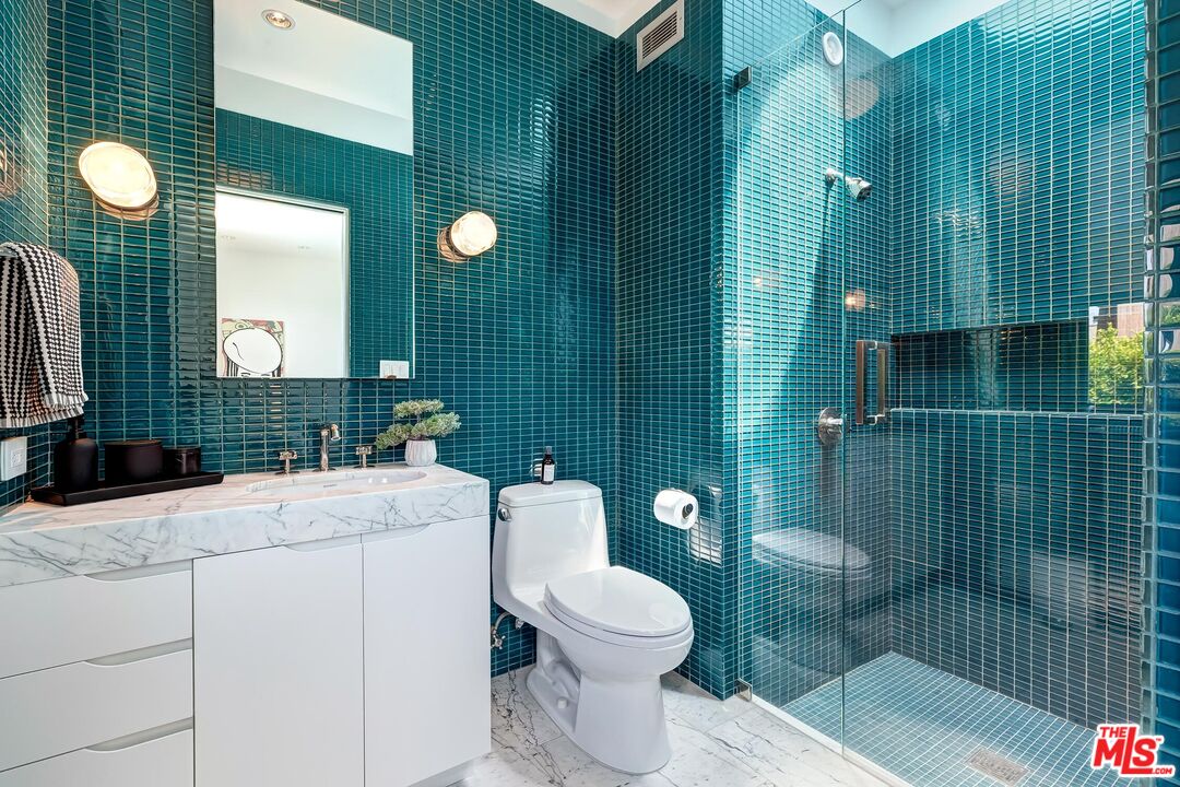 1342 Appleton Way Venice, CA 90291 - Photo 26 of 46 a bathroom with a sink toilet and shower