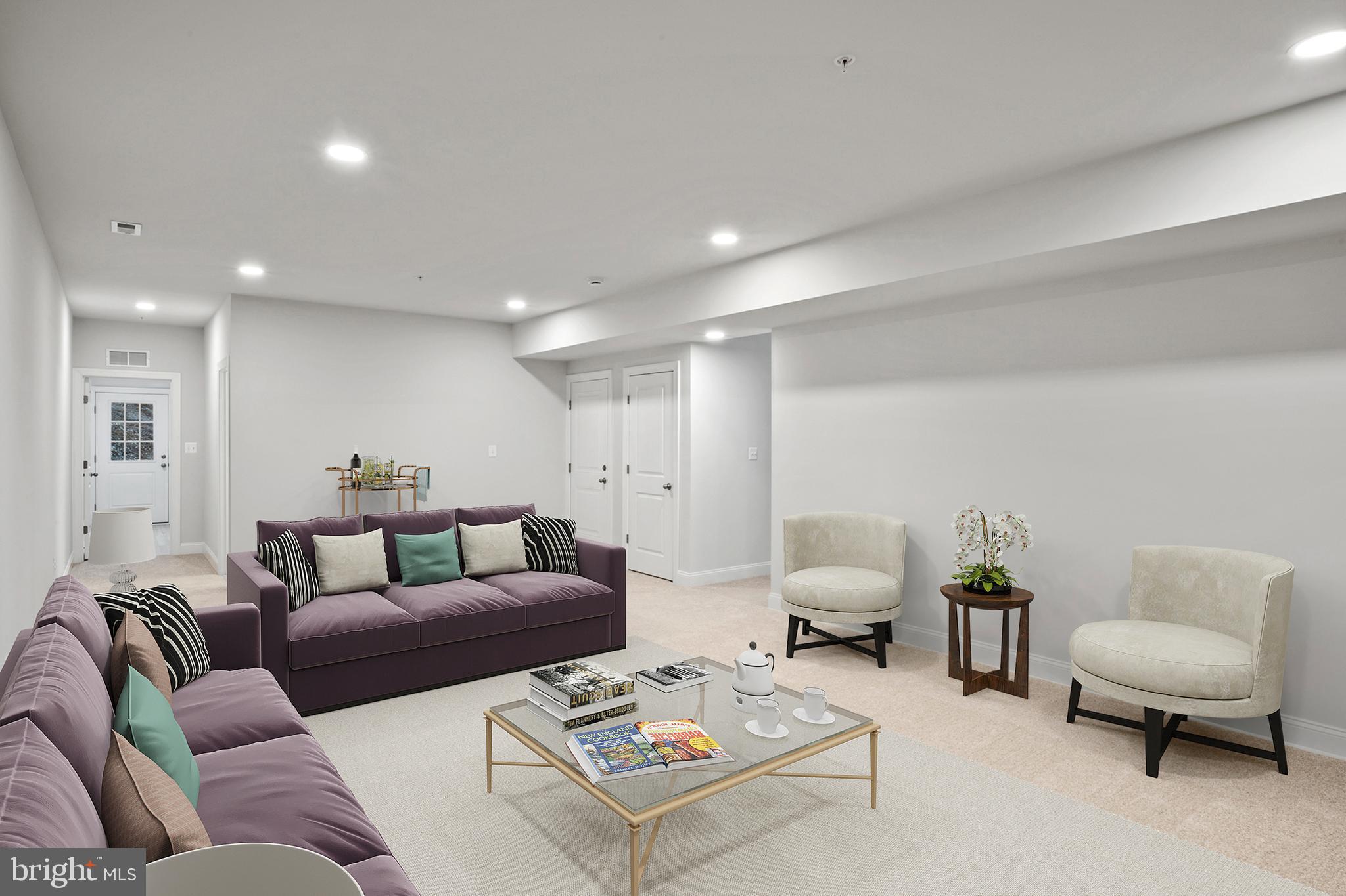 4496 Ilchester Road Ellicott City, MD 21043 - Photo 50 of 61 Virtually Staged Recreation Room Alternate View