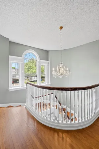 a view of entryway with hardwood floor