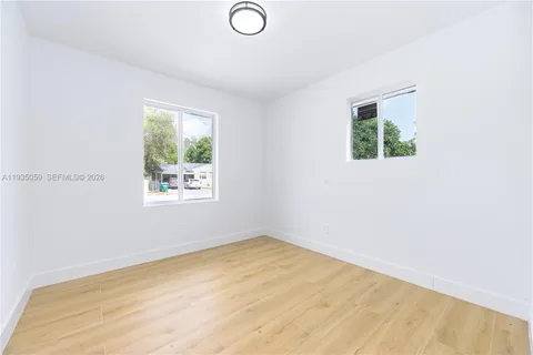 a view of empty room with window