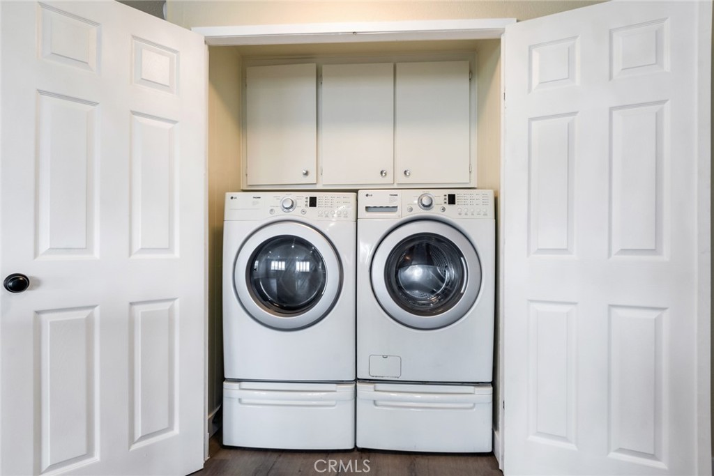 10210 Base Line Road, Unit 115 Rancho Cucamonga, CA 91701 - Photo 16 of 23 a utility room with dryer and washer