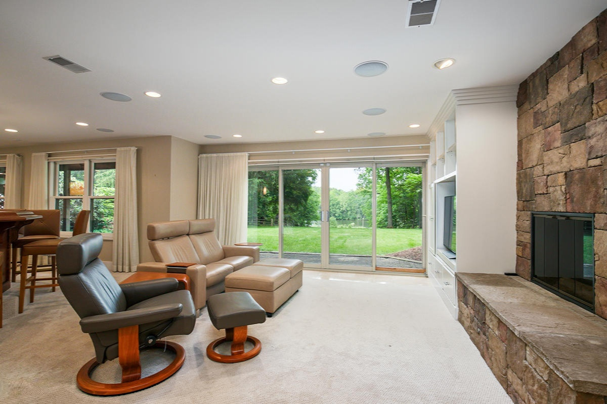 9530 Ravine Ridge Drive Southeast Caledonia, MI 49316 - Photo 27 of 66 Lower Level Gas FIre Place