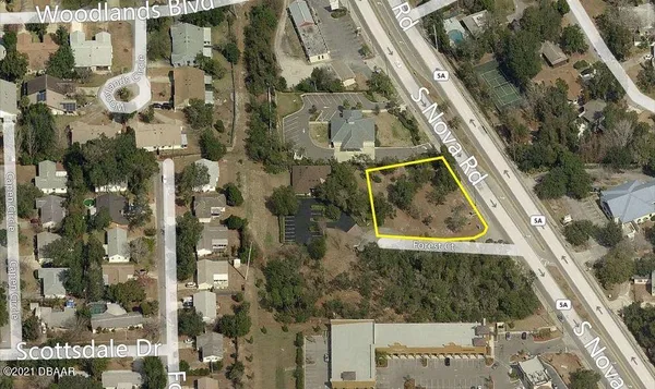 a bird view of a house
