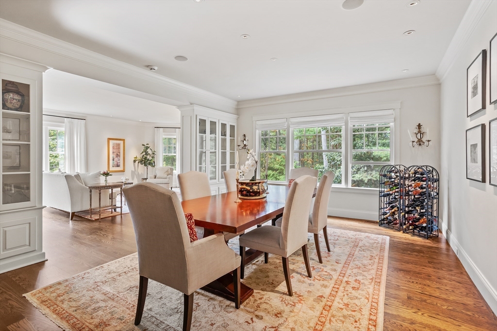244 Musterfield Road Concord, MA 01742 - Photo 7 of 41 a view of a dining room with furniture window and wooden floor