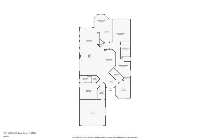 3352 Northwest 53rd Circle Boca Raton, FL 33496 - Photo 29 of 29 3352 floor plan