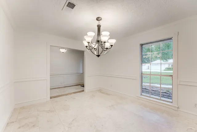 en empty room with window