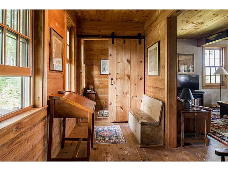 4 Collins Pattee Road Bath, ME 04530 - Photo 7 of 35 Foyer. entrance showing sliding doors.