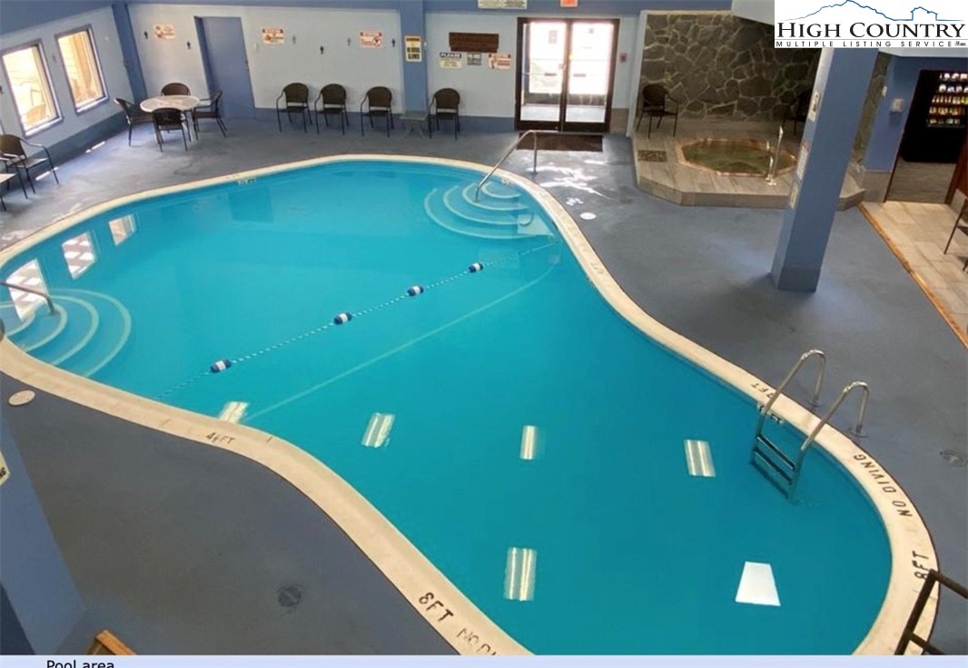 301 Pinnacle Inn Road, Unit 4315 Beech Mountain, NC 28604 - Photo 25 of 33 a view of a swimming pool