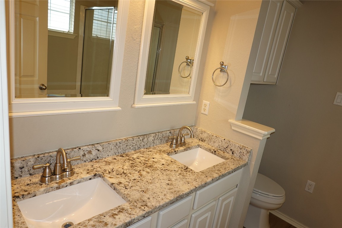 16100 South Great Oaks Drive, Unit 1902 Round Rock, TX 78681 - Photo 15 of 19 Master bath with upgraded countertops