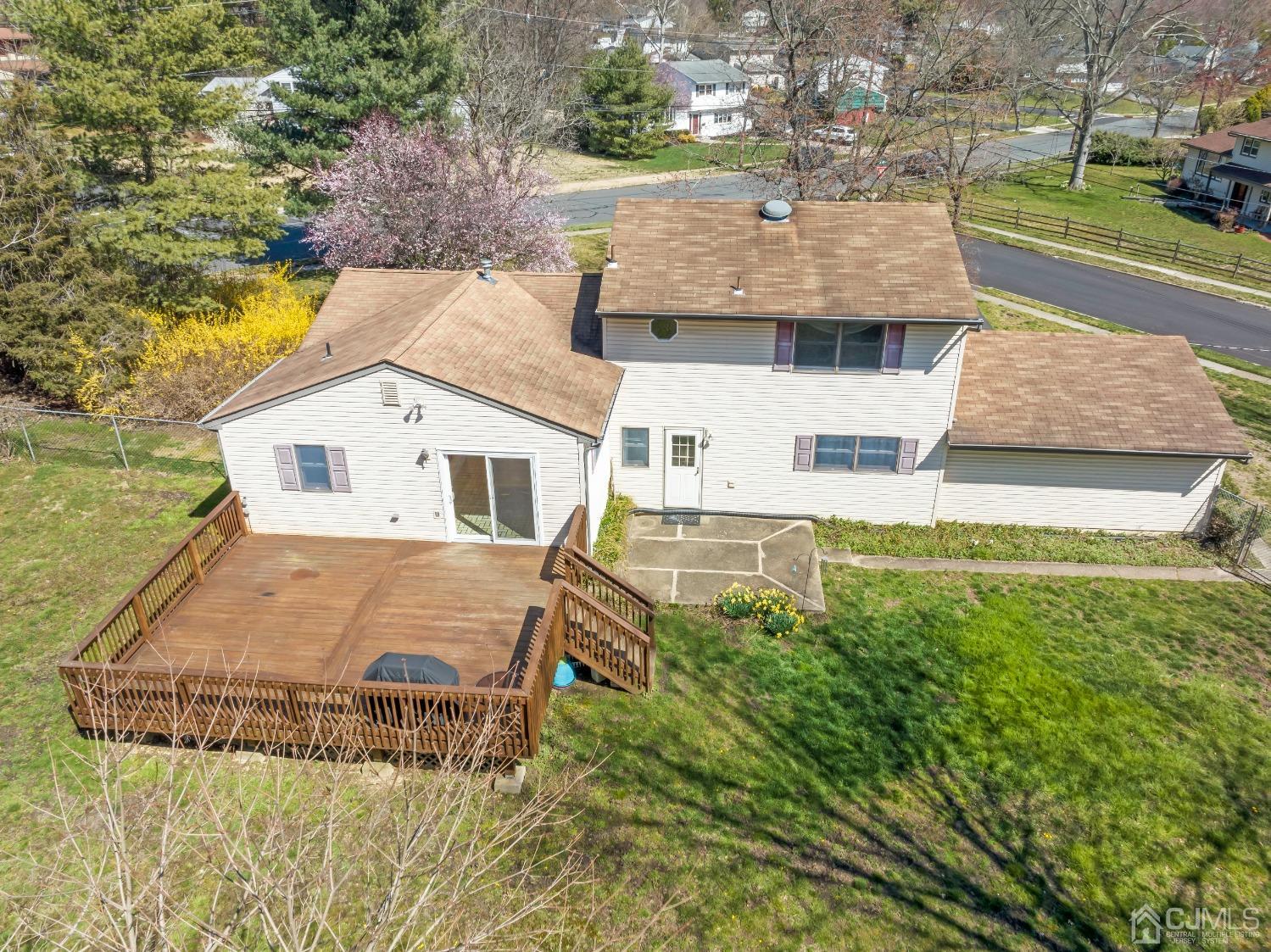 2 Perry Road East Brunswick, NJ 08816 - Photo 29 of 32 an aerial view of a house with a yard