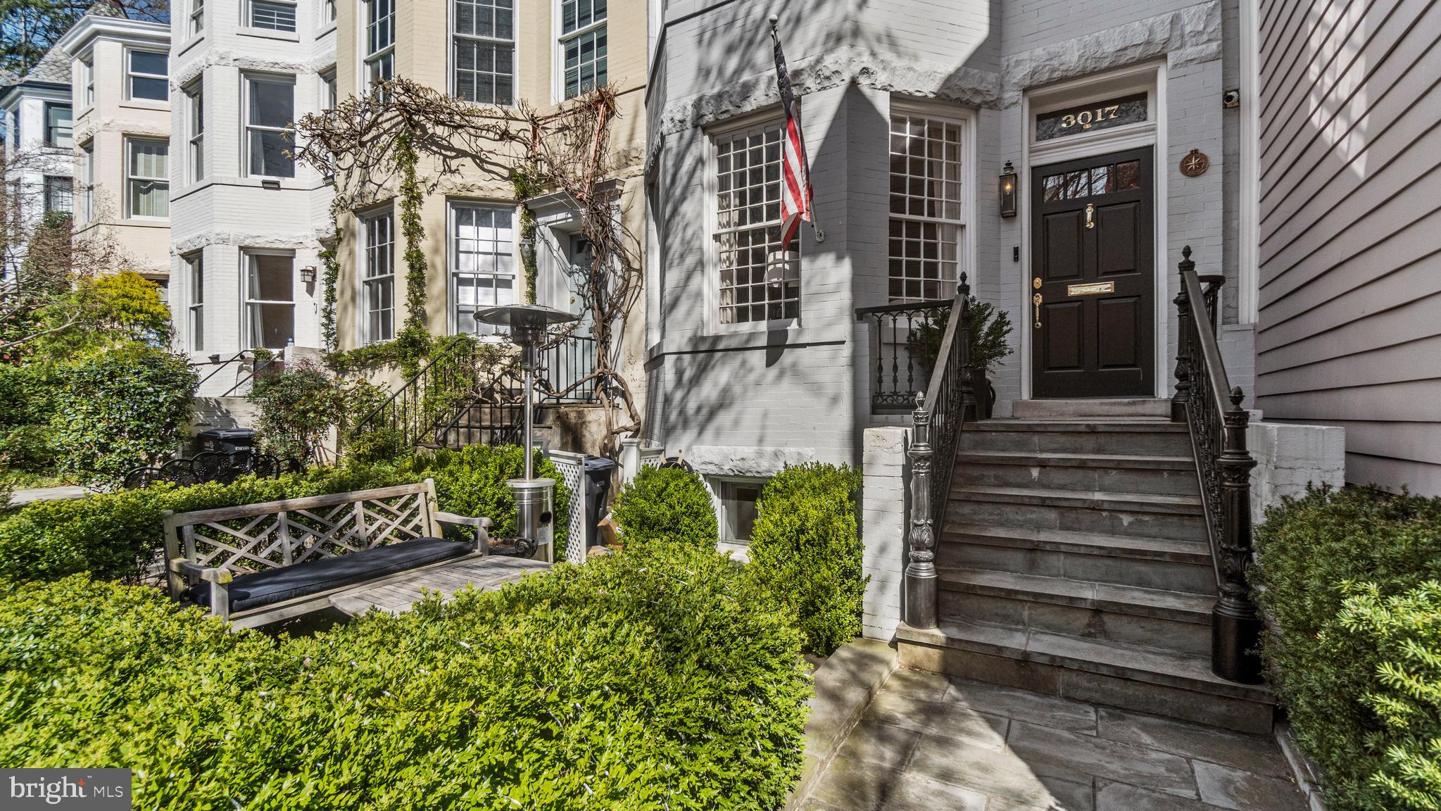 3017 Dumbarton Street Northwest Washington, DC 20007 - Photo 2 of 25 Front Patio