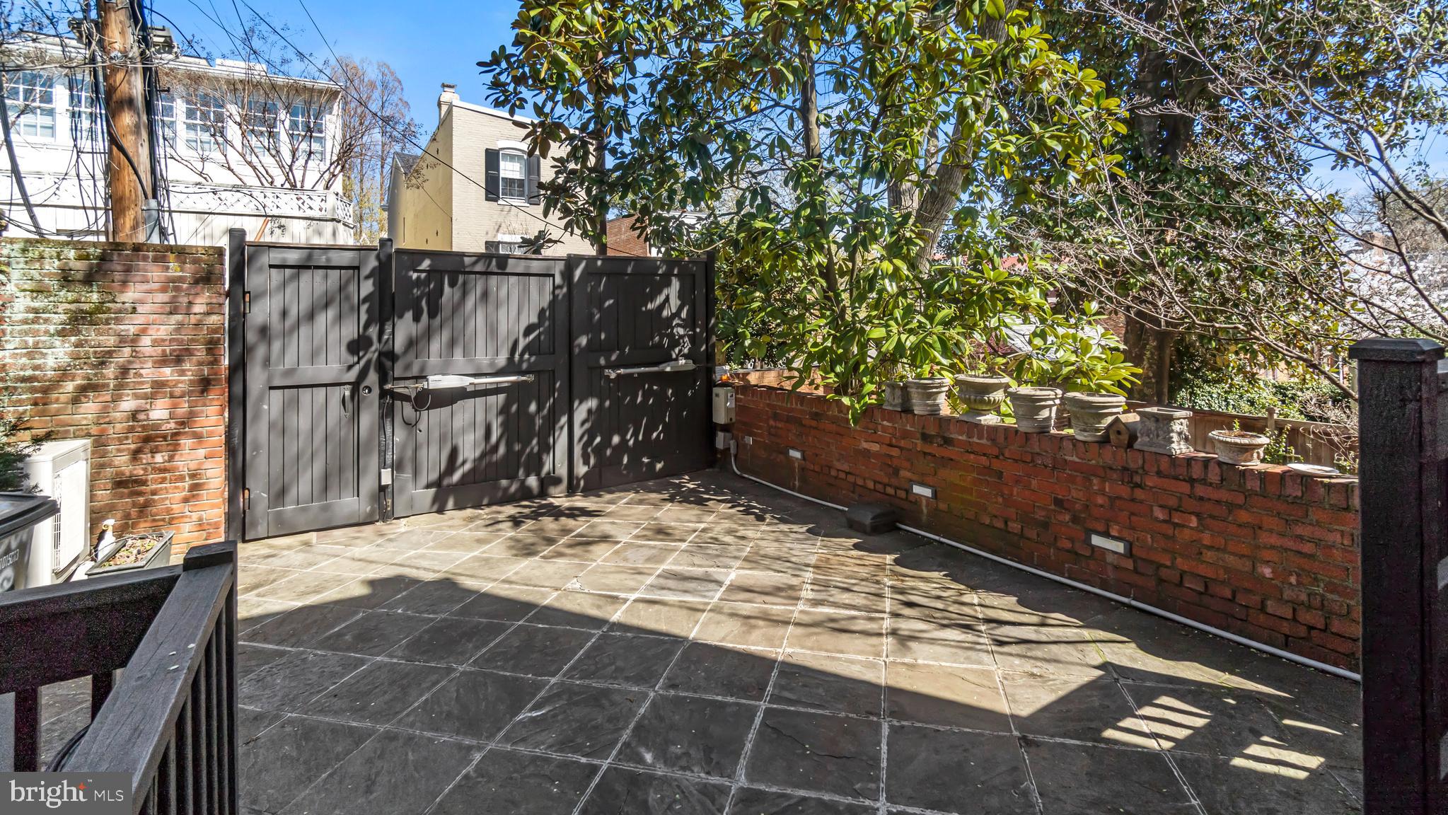 3017 Dumbarton Street Northwest Washington, DC 20007 - Photo 23 of 25 Patio ‘ Optional Carport