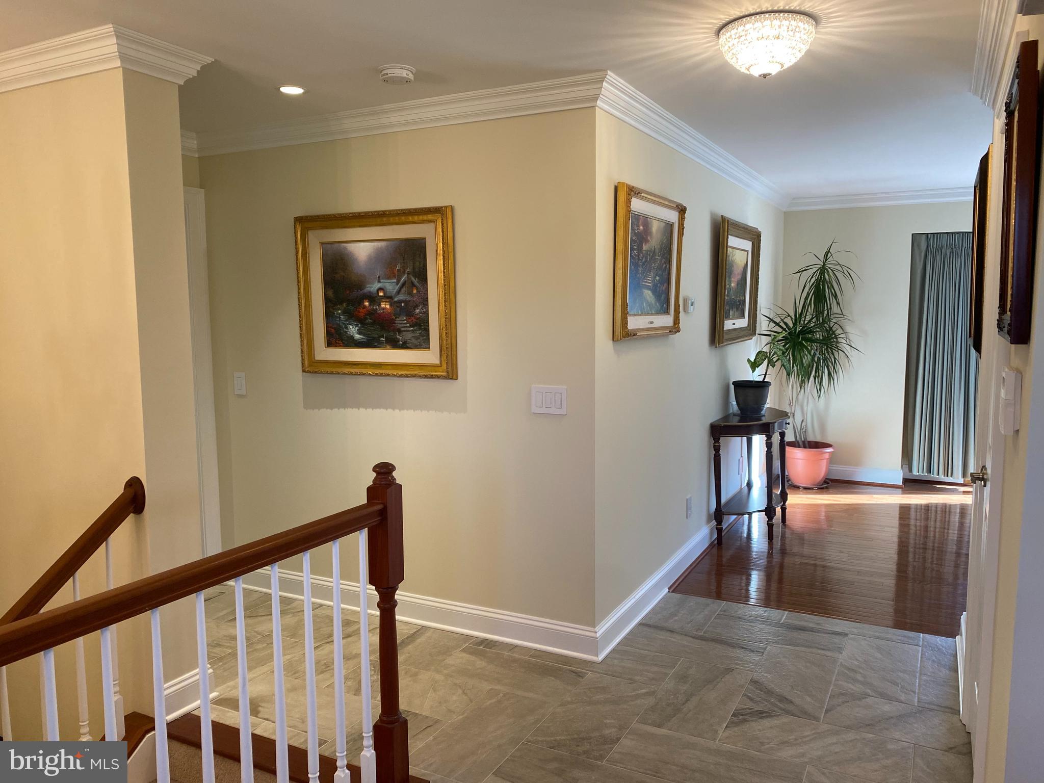 970 St George Barber Road Davidsonville, MD 21035 - Photo 13 of 69 Foyer leads to living room ahead, office to right