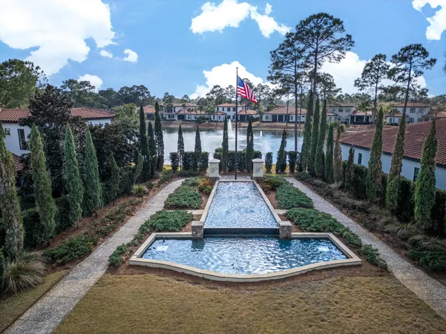 a view of a porch with a yard