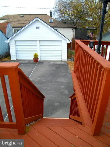 a view of outdoor space and deck