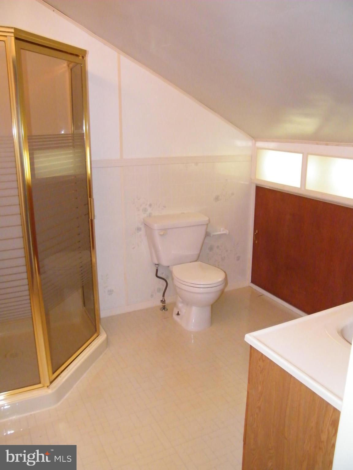 7602 Old Harford Road Parkville, MD 21234 - Photo 42 of 48 a bathroom with a toilet and a shower