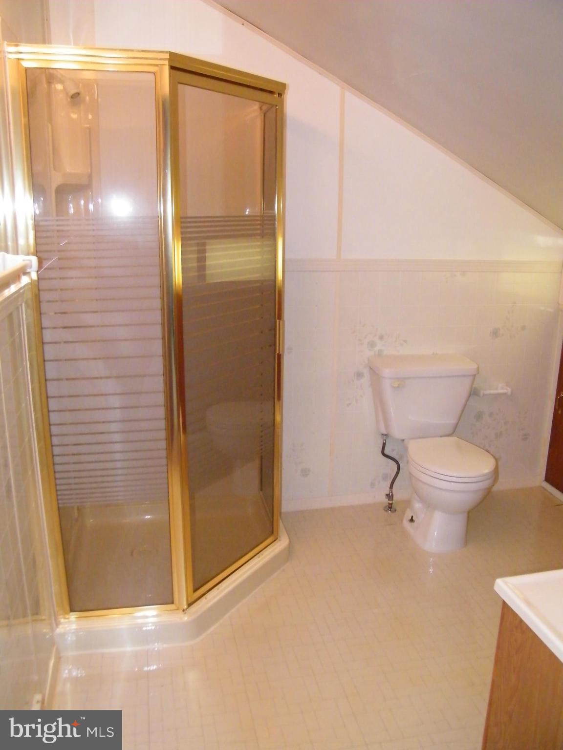 7602 Old Harford Road Parkville, MD 21234 - Photo 43 of 48 a bathroom with a glass shower door