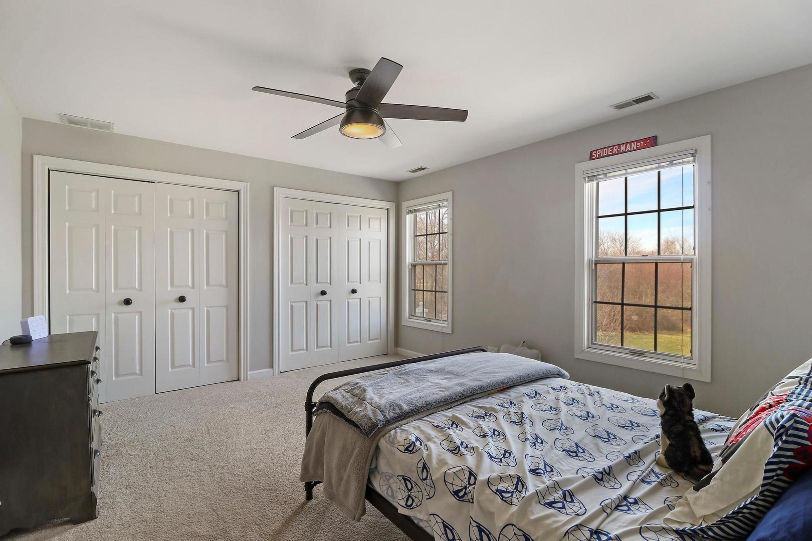 159 Helm Road Barrington Hills, IL 60010 - Photo 36 of 57 a bedroom with a bed and a window