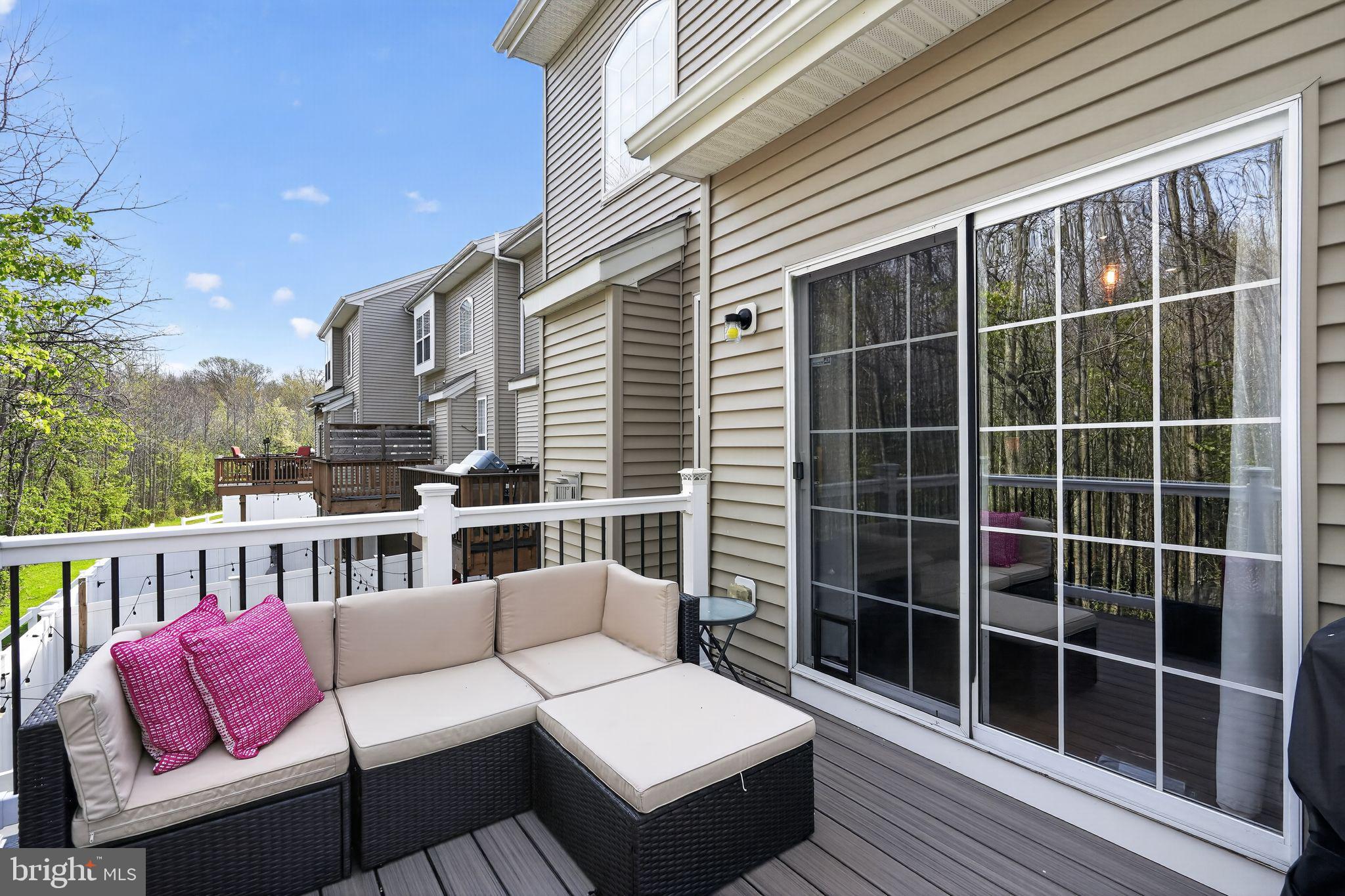 17 Welsford Way Westampton, NJ 08060 - Photo 24 of 41 a balcony with furniture and a potted plant