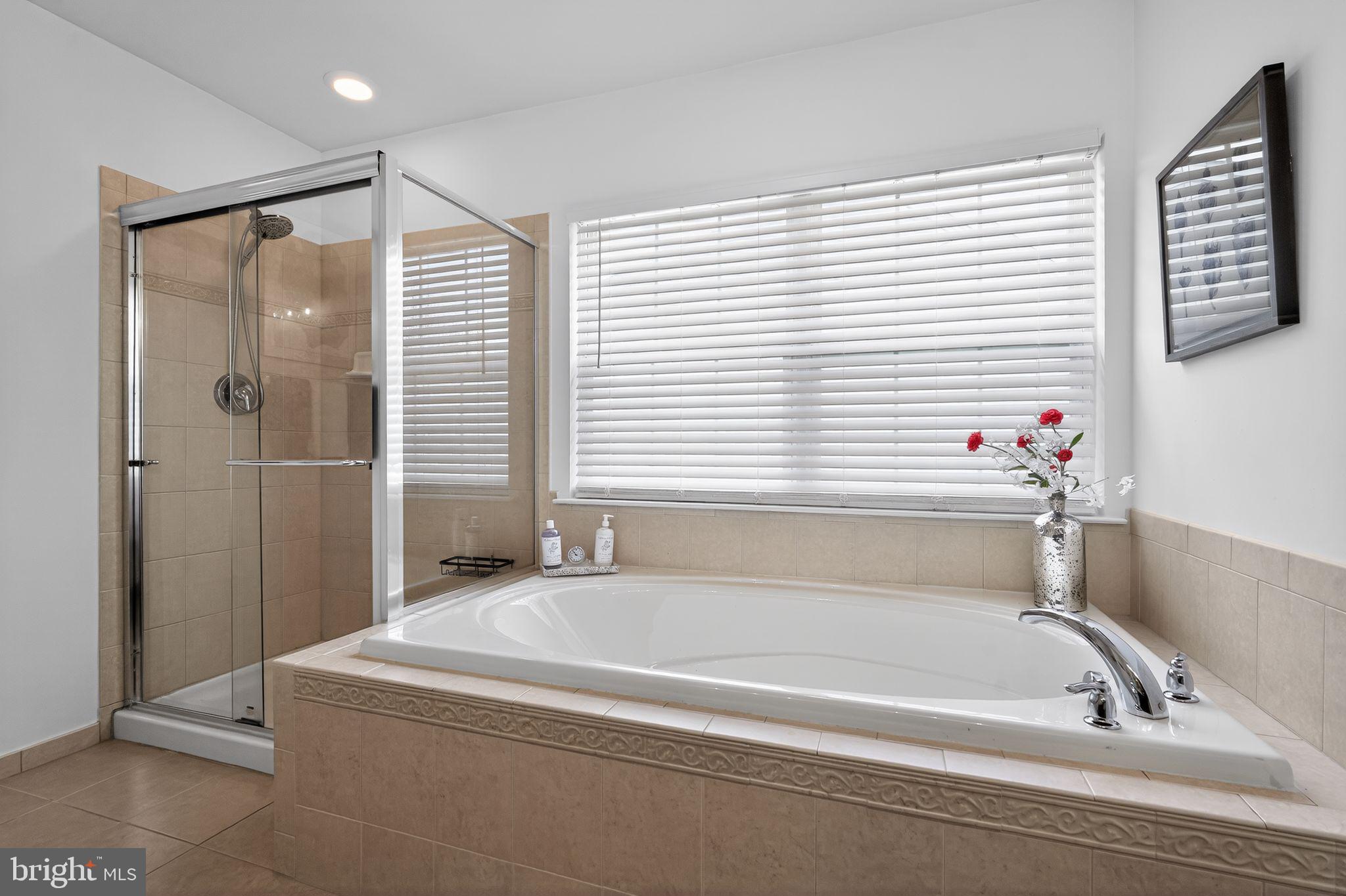 17 Welsford Way Westampton, NJ 08060 - Photo 30 of 41 a bathroom with a bathtub and a shower