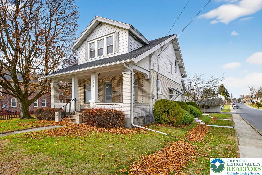 3301 Lehigh Street Whitehall, PA 18052 - Photo 3 of 40 a view of a yard in front of a house
