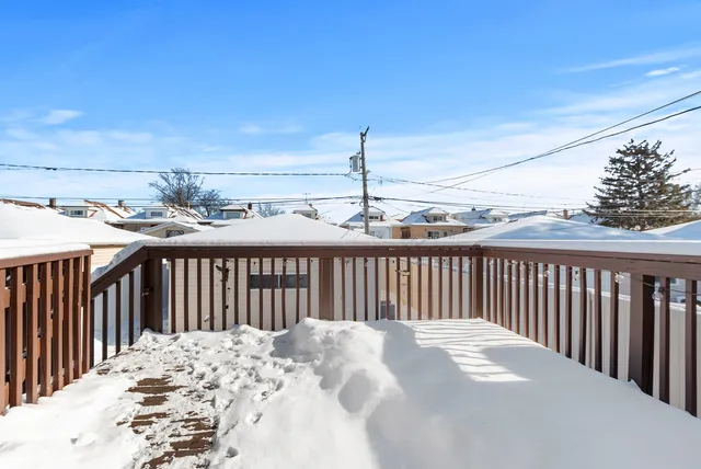 a view of a roof deck