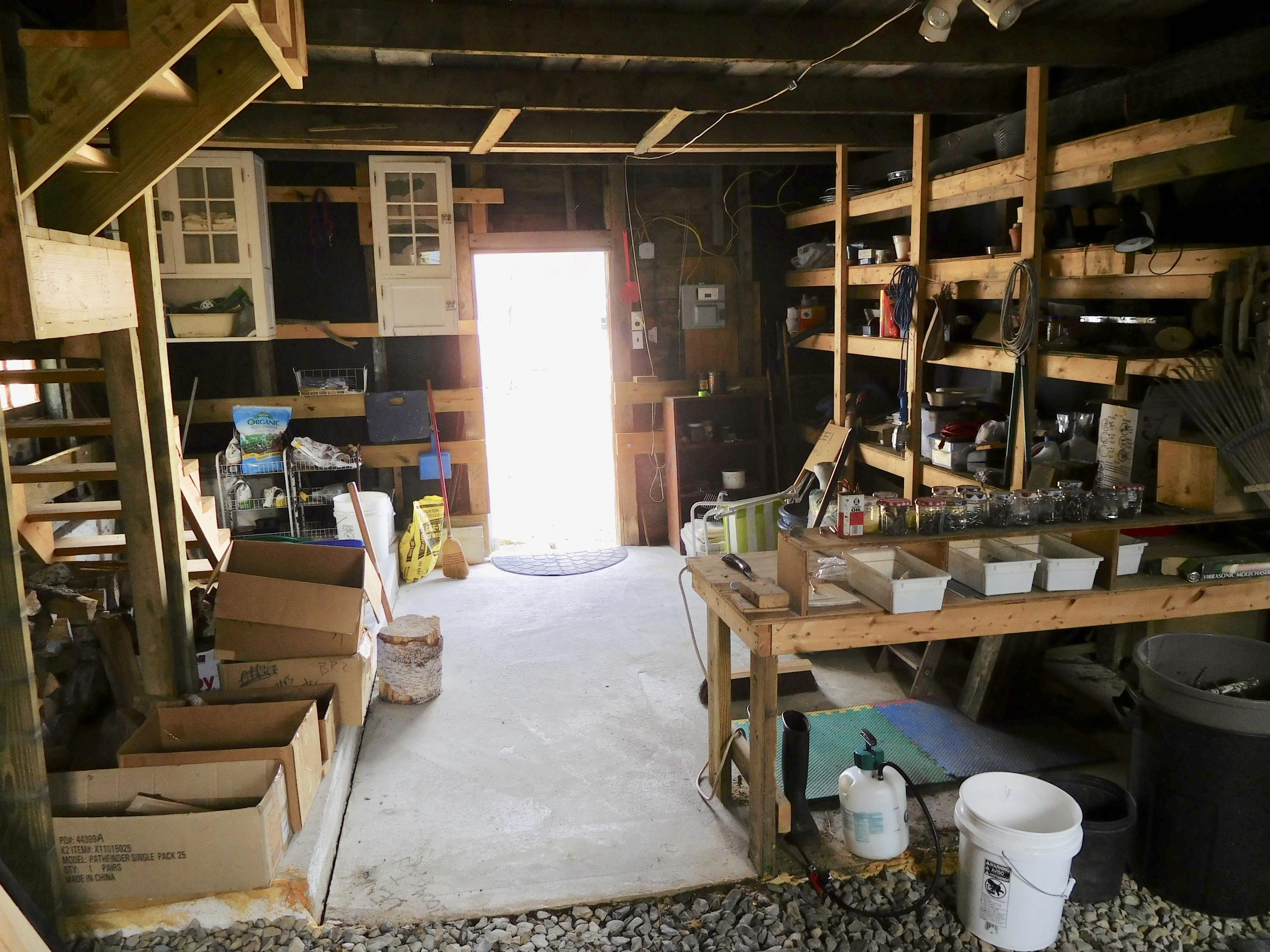 384 North Lubec Road Lubec, ME 04652 - Photo 31 of 38 Barn interior.