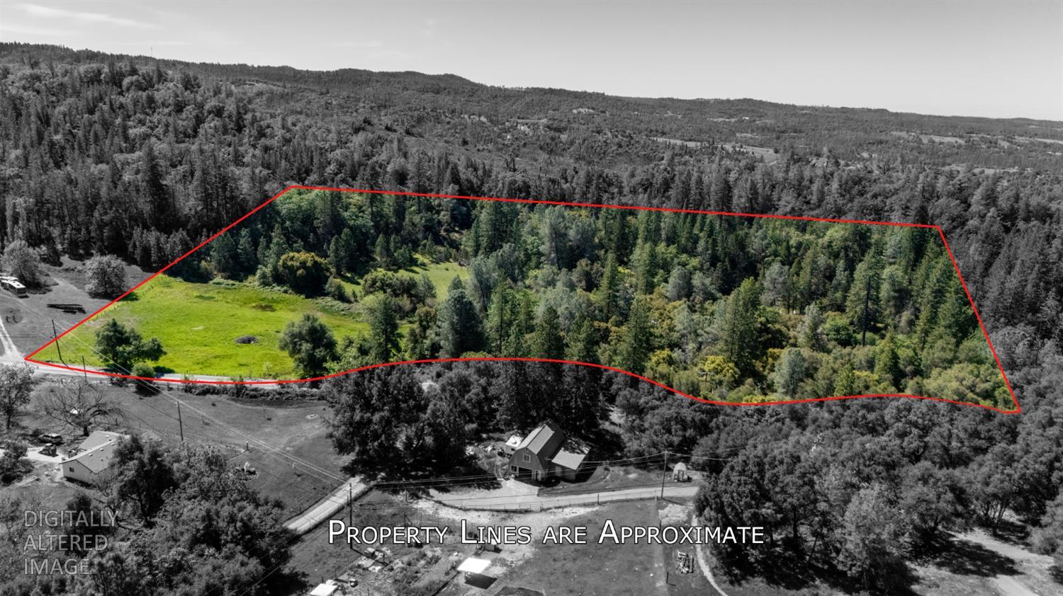 7220 Grizzly Flat Road Somerset, CA 95684 - Photo 24 of 28 a view of a garden with a mountain