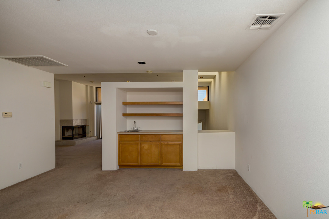 100 East Stevens Road, Unit 509 Palm Springs, CA 92262 - Photo 12 of 37 a view of an empty room with a bathroom