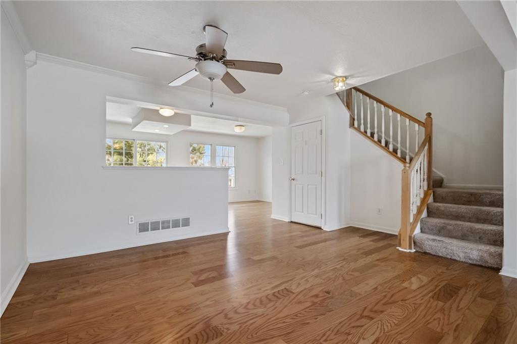 32 Castle View Drive McKees Rocks, PA 15136 - Photo 6 of 34 a view of entryway and hall with wooden floor