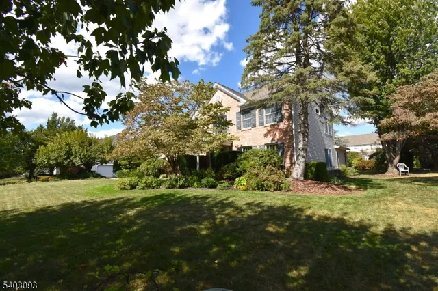 a view of grassy field with trees