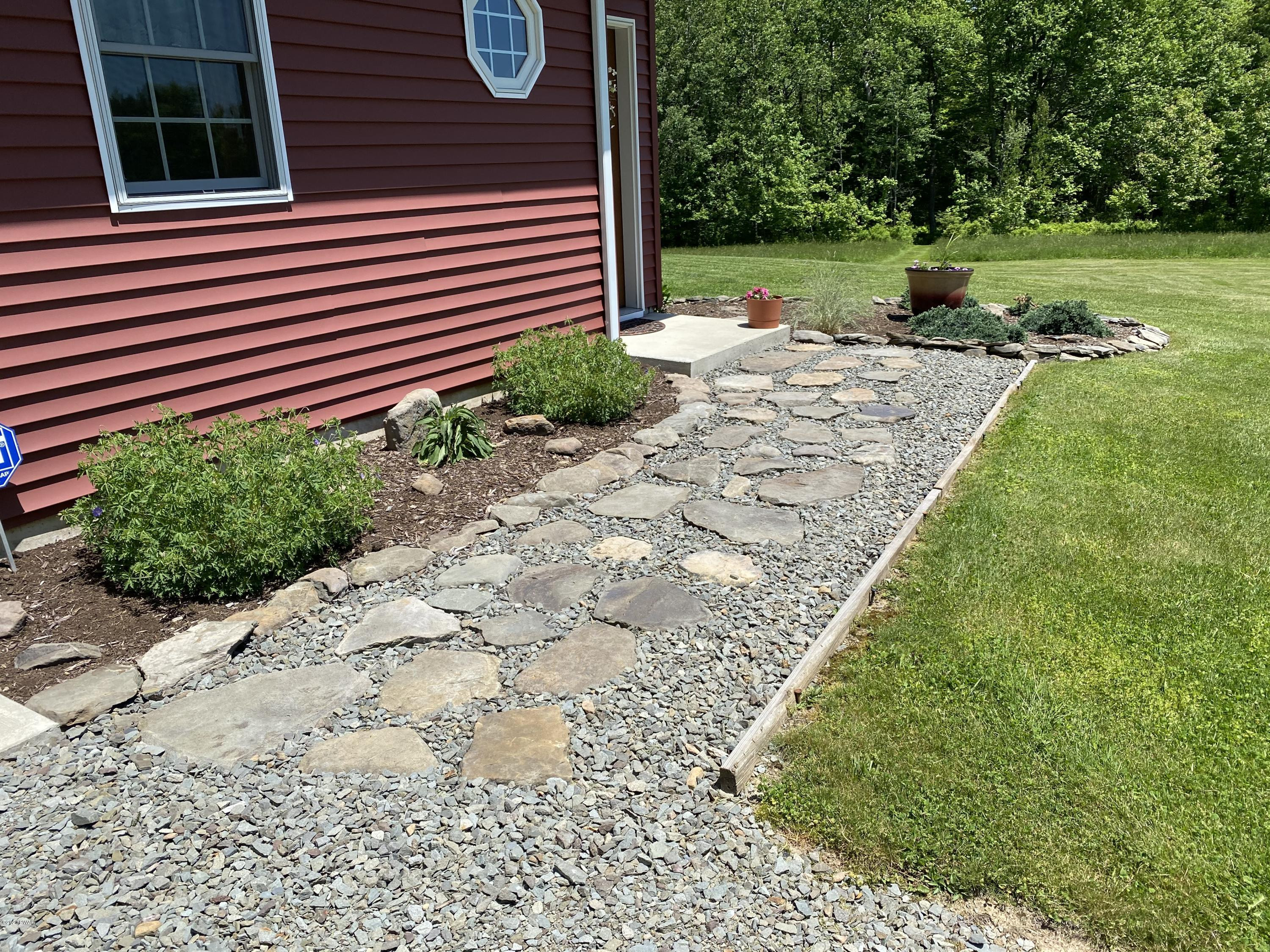 134 Romobe Lake Road Thompson, PA 18465 - Photo 9 of 93 Landscaping and Walkway