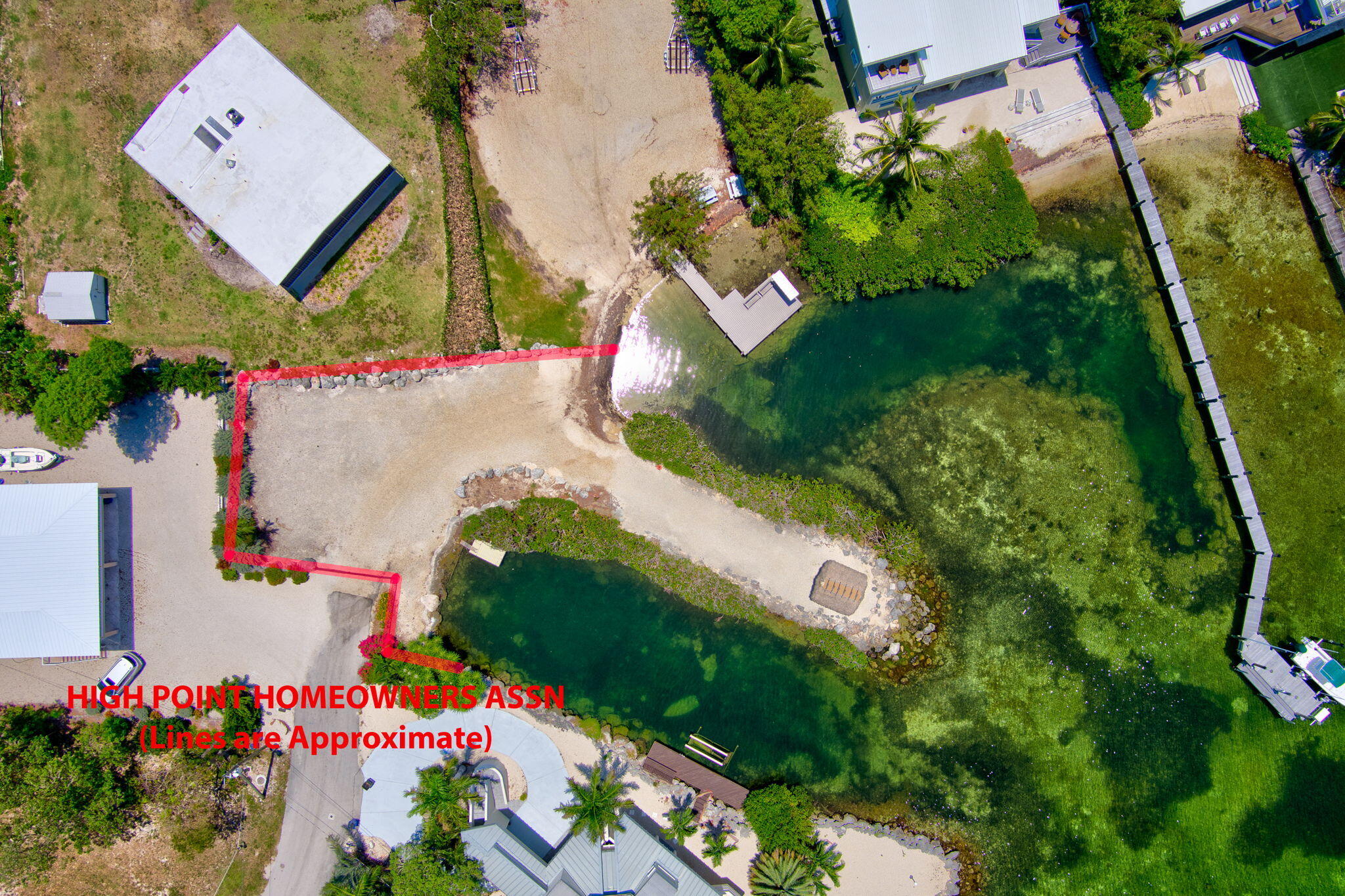125 South Rolling Hill Road Tavernier, FL 33070 - Photo 44 of 48 an aerial view of a residential houses