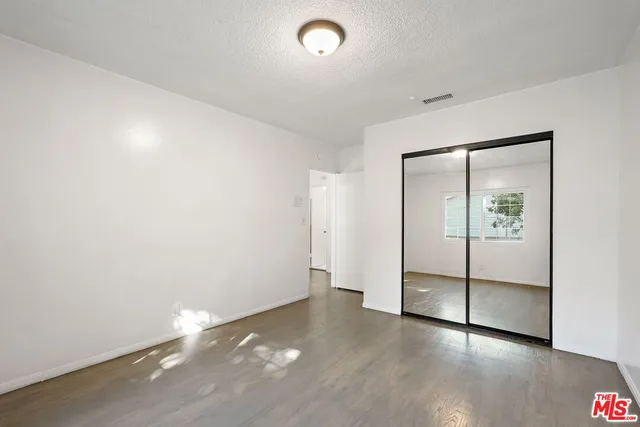 wooden floor in an empty room