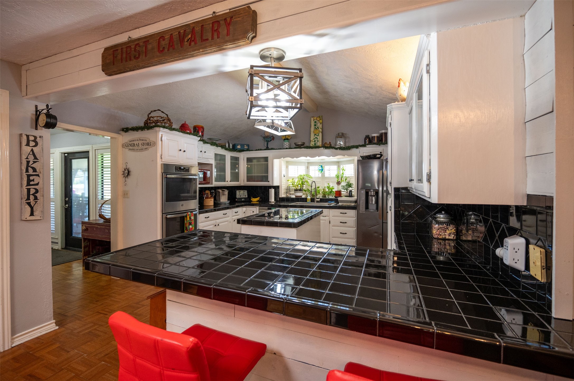 228 Camden Road Chester, TX 75936 - Photo 21 of 50 a kitchen with lots of counter top space and furniture