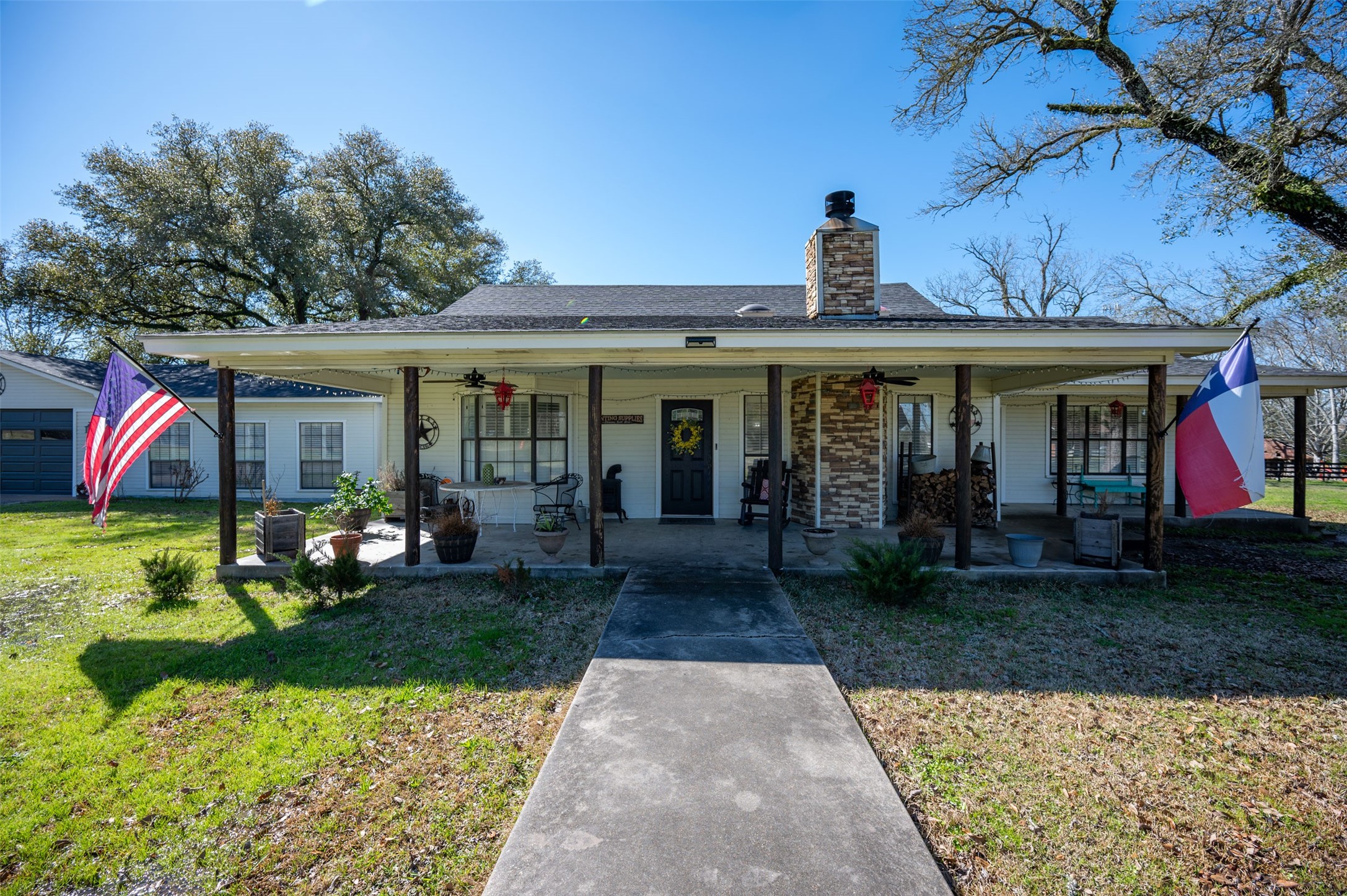 228 Camden Road Chester, TX 75936 - Photo 3 of 50 a view of house with yard outdoor seating and green space