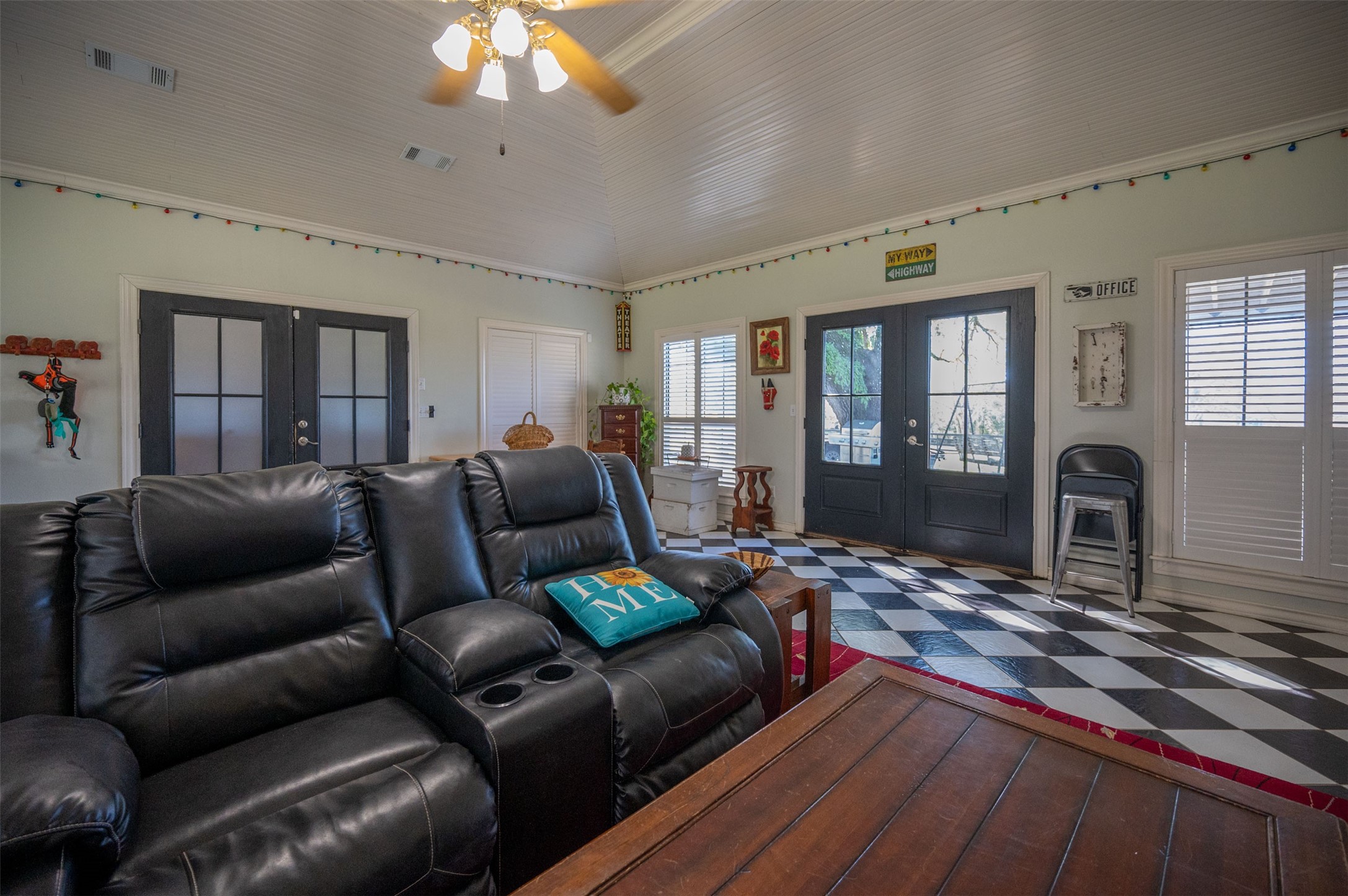 228 Camden Road Chester, TX 75936 - Photo 34 of 50 a living room with furniture and a fireplace