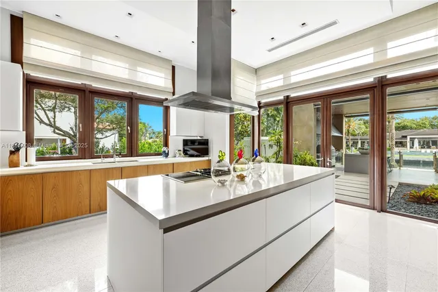 a view of backyard from window