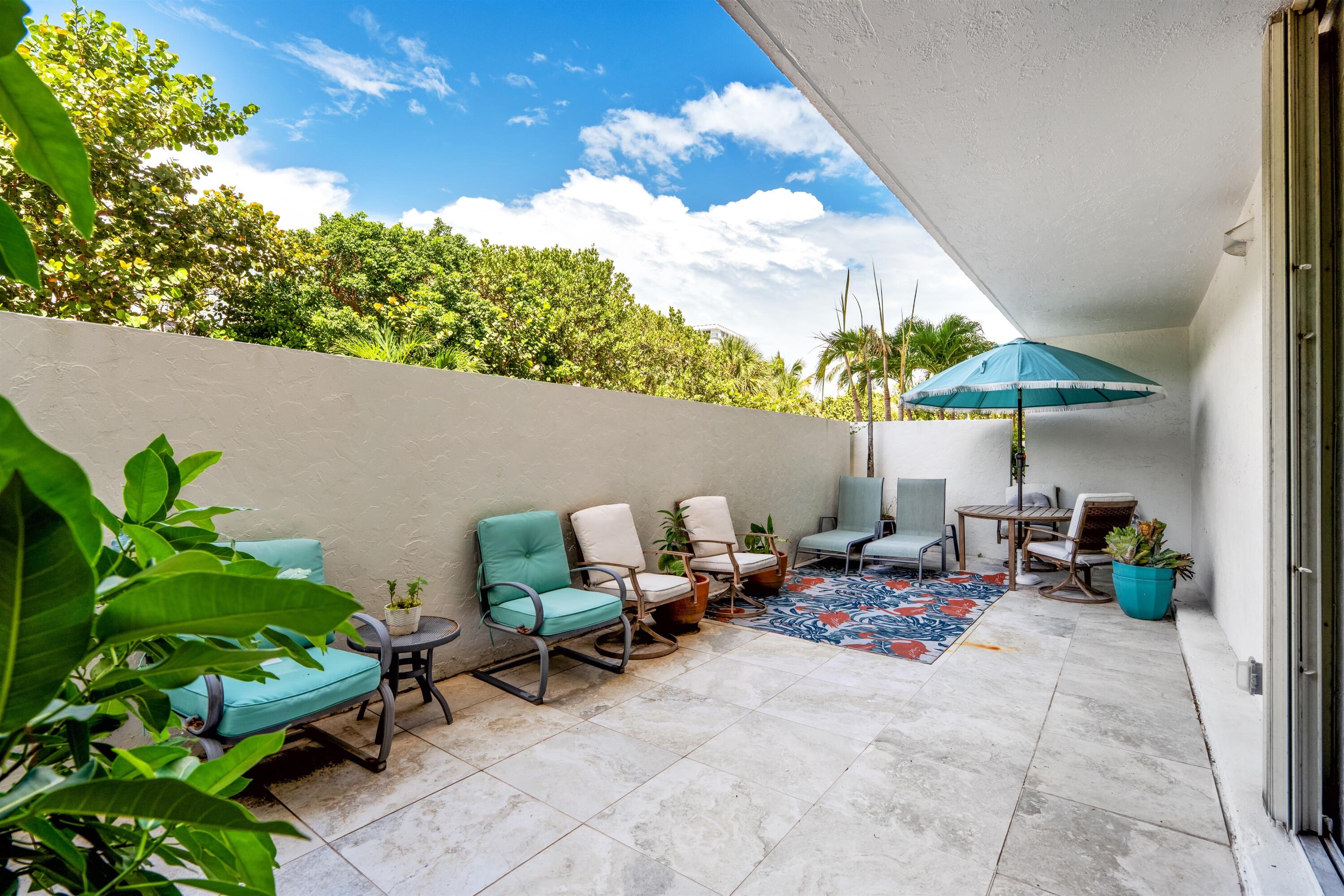 2000 North Ocean Boulevard, Unit 103 Boca Raton, FL 33431 - Photo 21 of 46 PRIVATE PATIO