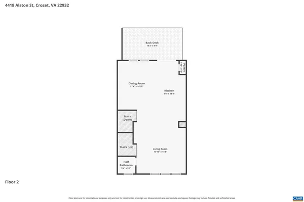 $425,000 | 4418 Alston Street, Crozet, VA 22932