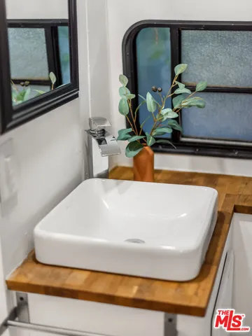 a bathroom with a sink