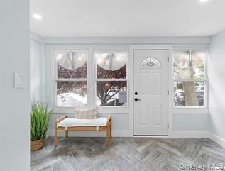 8563 98th Street Queens, NY 11421 - Photo 3 of 16 Entryway with recessed lighting and healthy amount of natural light