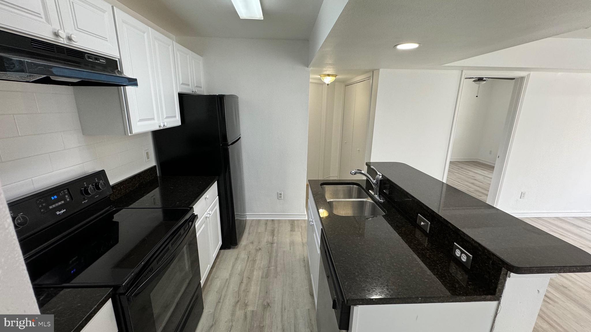 12151 Penderview Lane, Unit 2038 Fairfax, VA 22033 - Photo 5 of 18 a kitchen with a sink and wooden floor