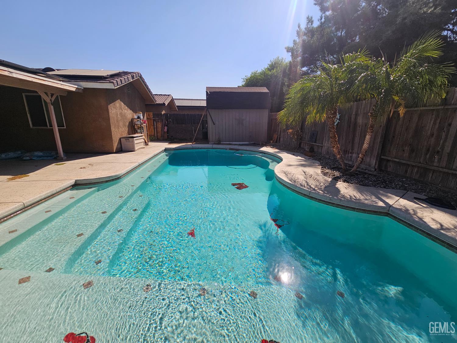 Undisclosed Address Bakersfield, CA 93308 - Photo 8 of 11 a view of a back yard of the house