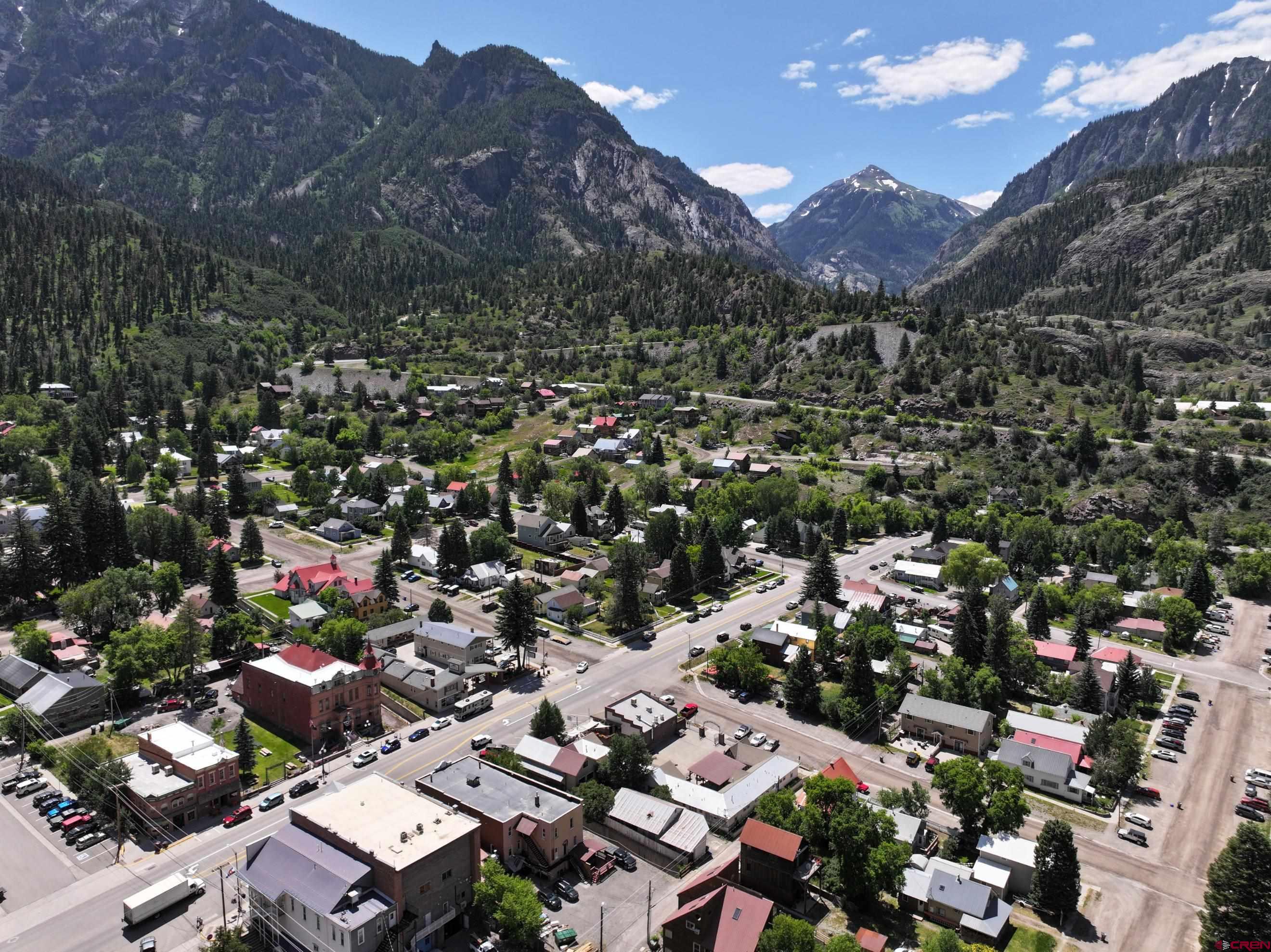325 2nd Street Ouray, CO 81427 - Photo 3 of 23 an aerial view of a city